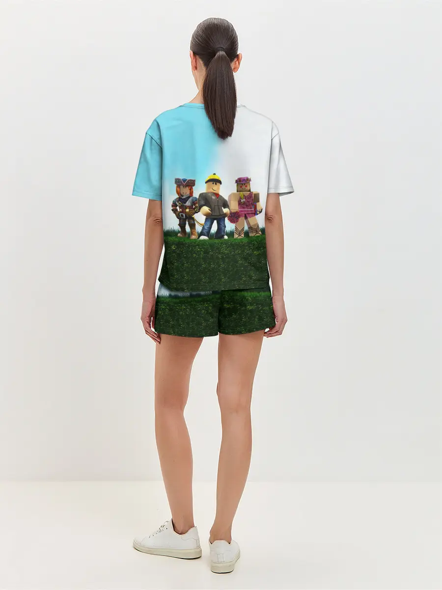 Женская пижама с шортами / ROBLOX