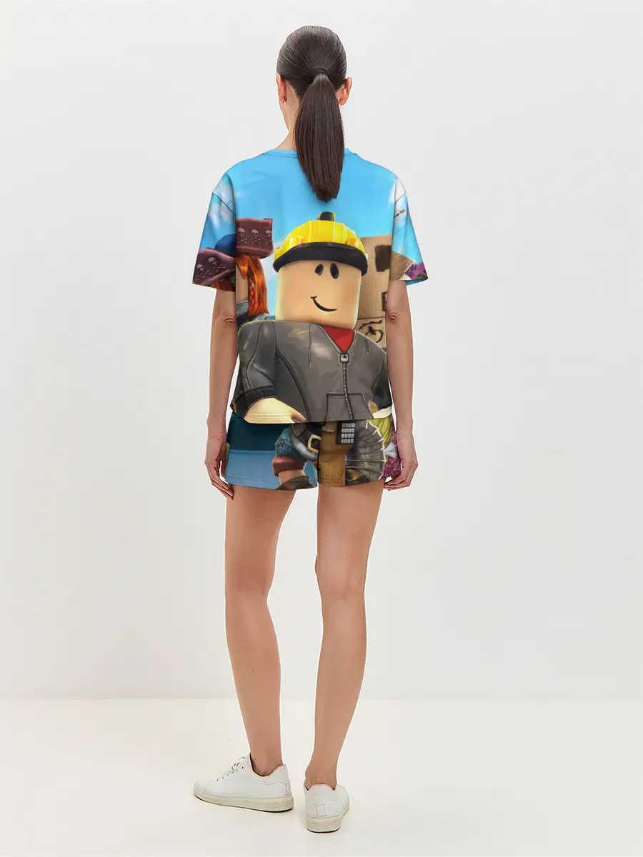 Женская пижама с шортами / ROBLOX