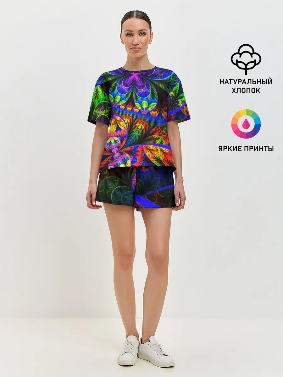 Женская пижама с шортами / ABSTRACTION NEW