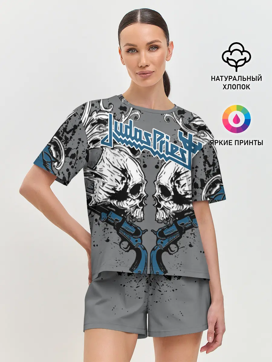 Женская пижама с шортами / Judas Priest