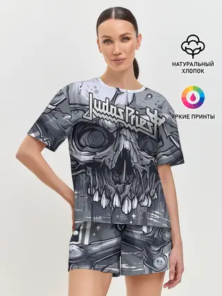 Женская пижама с шортами / Judas Priest