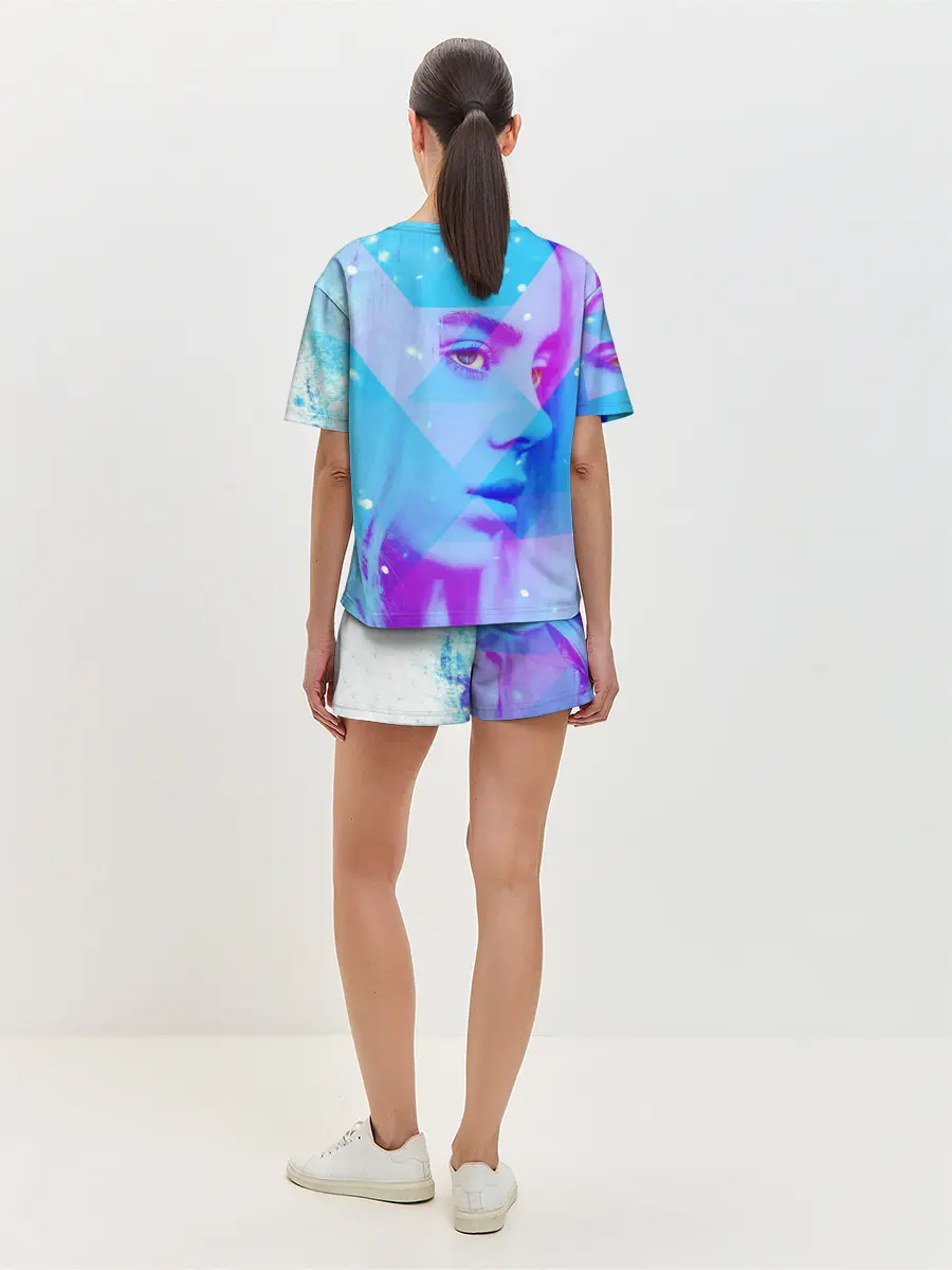 Женская пижама с шортами / Billie Blue Star