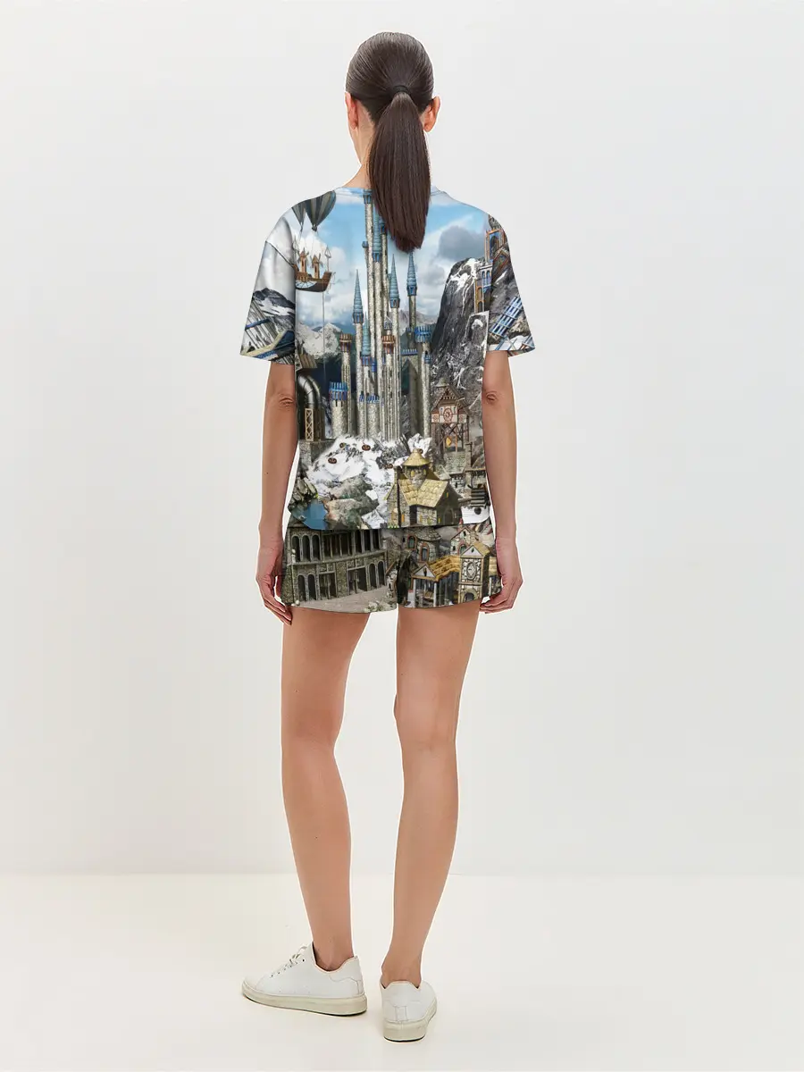 Женская пижама с шортами / HEROES