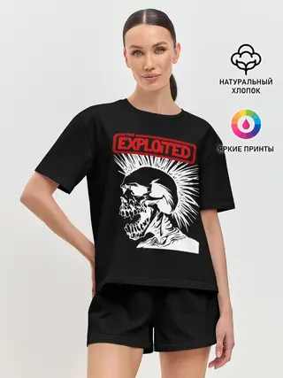 Женская пижама с шортами / The Exploited