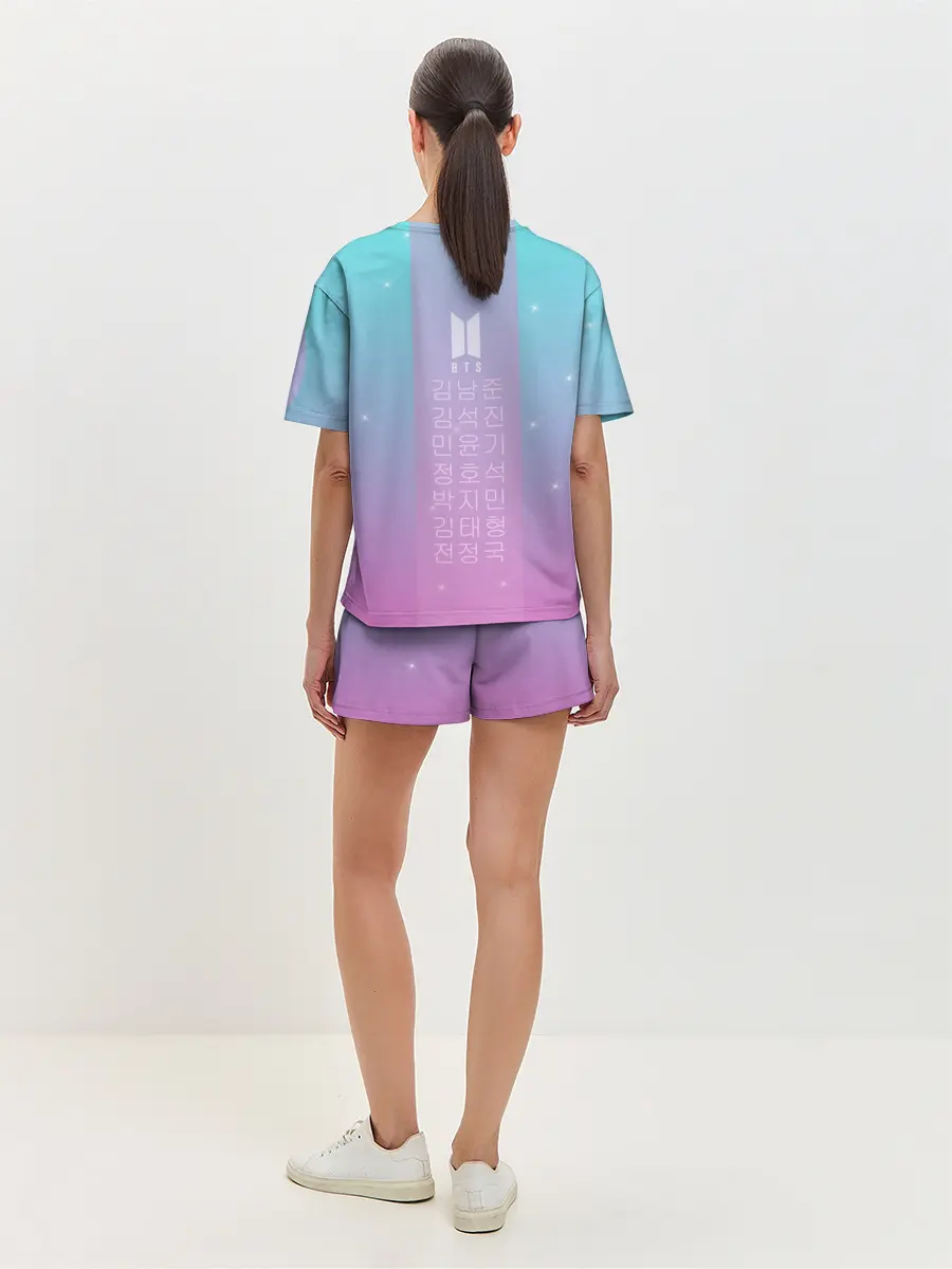 Женская пижама с шортами / BTS