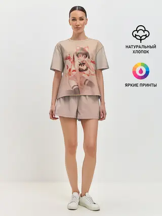 Женская пижама с шортами / Пламенная бригада пожарных