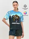 Женская пижама с шортами / Minecraft / Майнкрафт