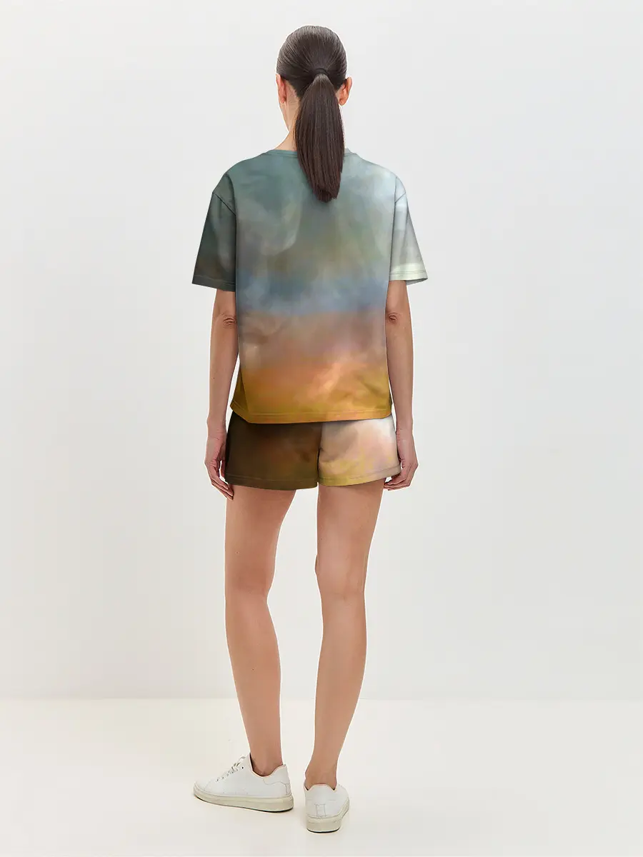 Женская пижама с шортами / КОРГИ ЛУЧНИК