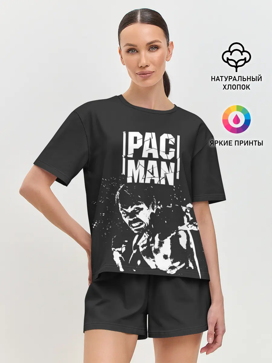 Женская пижама с шортами / Pac Man
