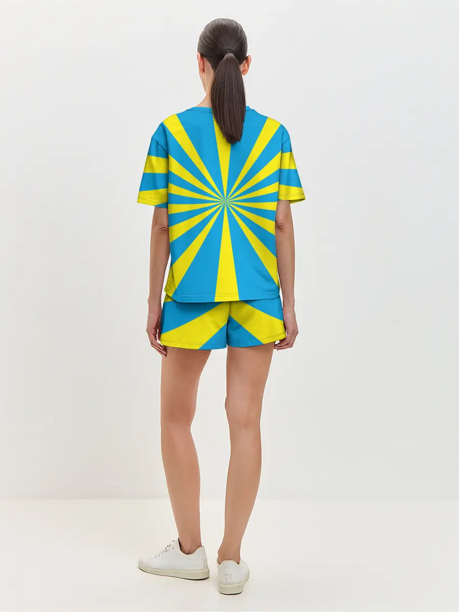 Женская пижама с шортами / Военно - воздушные силы