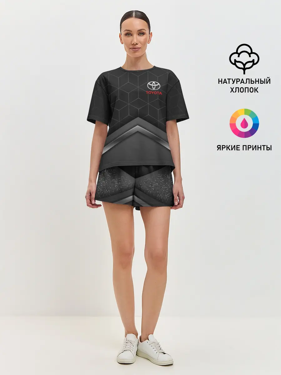 Женская пижама с шортами / TOYOTA | ТОЁТА