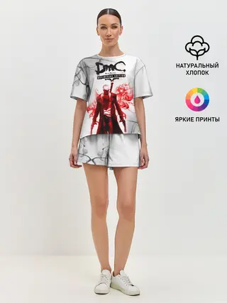 Женская пижама с шортами / devil may cry