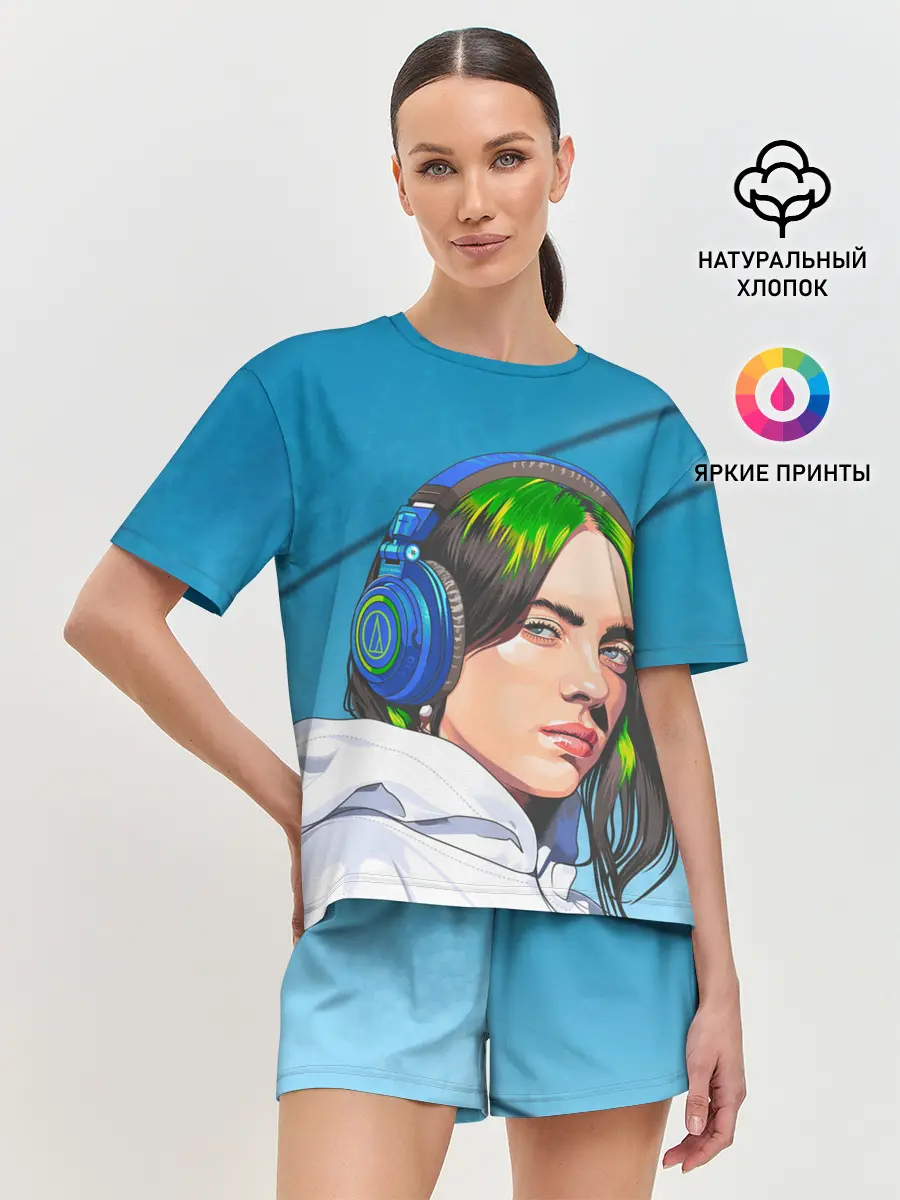 Женская пижама с шортами / БИЛЛИ АЙЛИШ