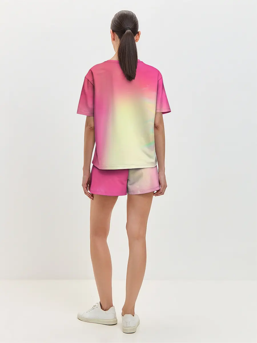 Женская пижама с шортами / РАДУЖНЫЙ ОГОНЬ