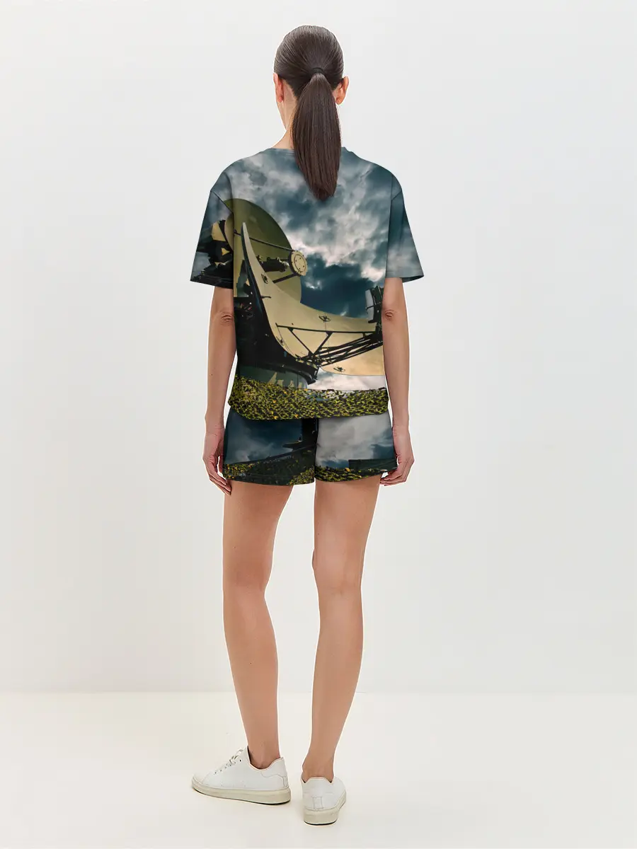 Женская пижама с шортами / Войска связи