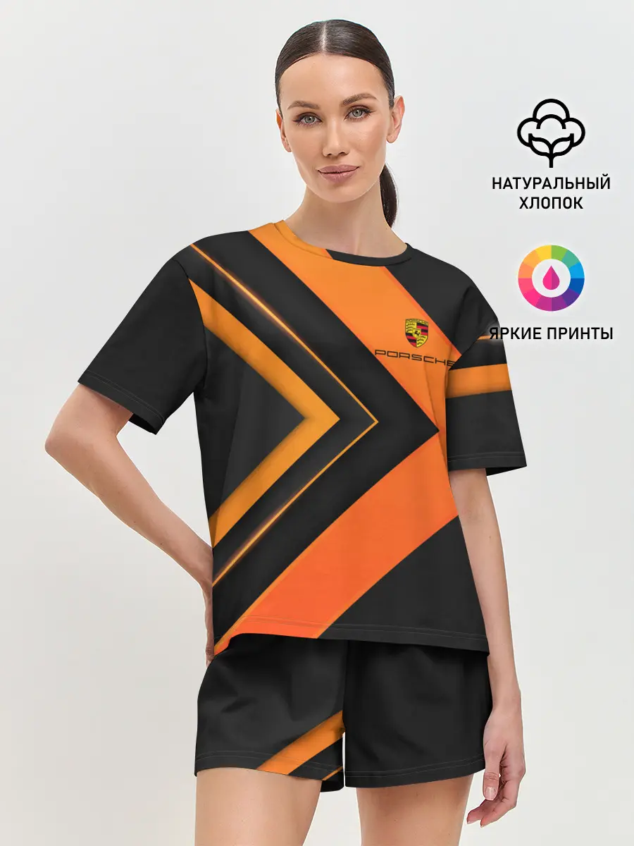 Женская пижама с шортами / PORSCHE | ПОРШЕ