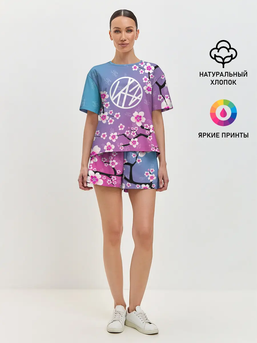 Женская пижама с шортами / Stray Kids