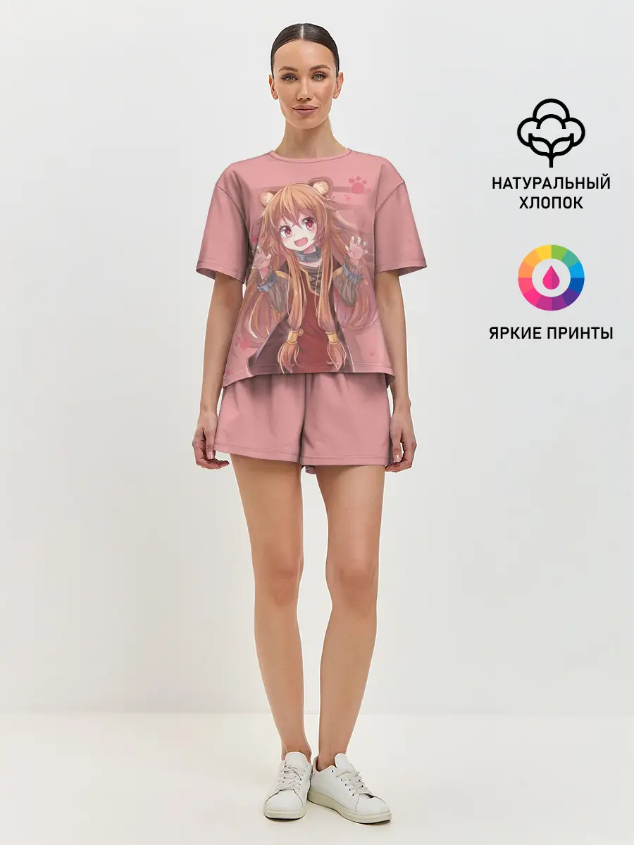 Женская пижама с шортами / Raphtalia