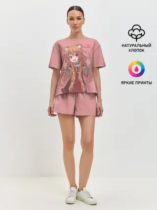 Женская пижама с шортами / Raphtalia