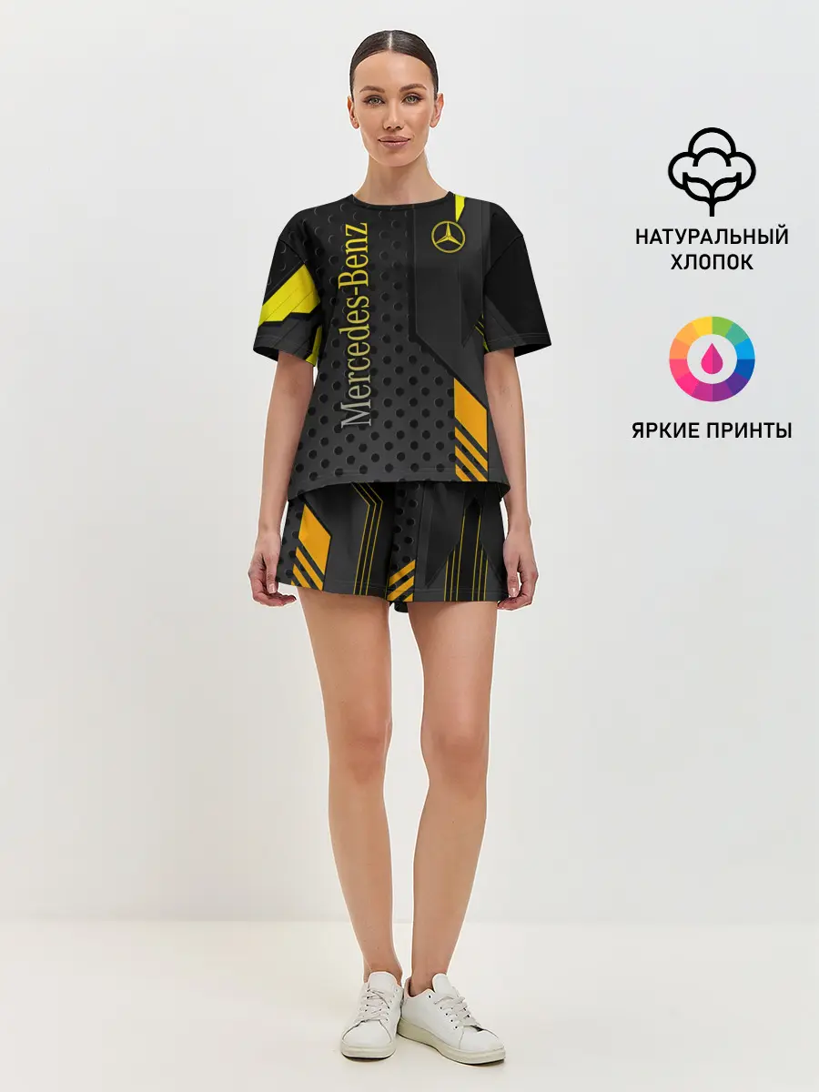 Женская пижама с шортами / Mercedes-Benz