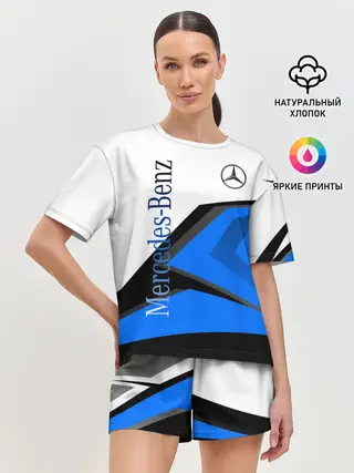 Женская пижама с шортами / Mercedes-Benz