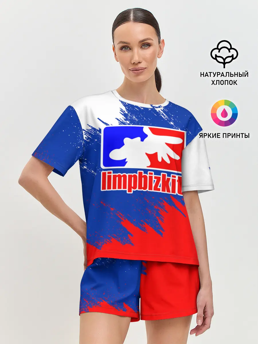 Женская пижама с шортами / LIMP BIZKIT
