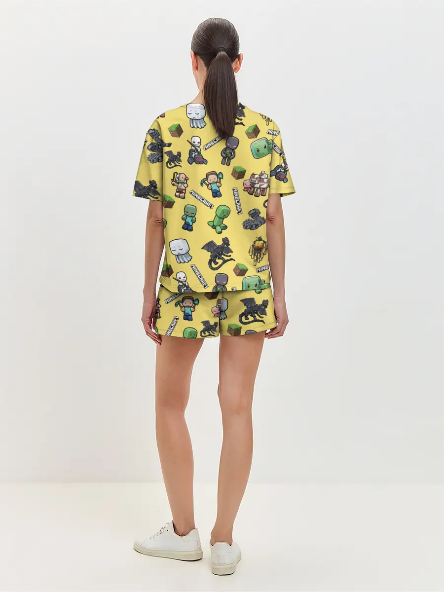 Женская пижама с шортами / MINECRAFT