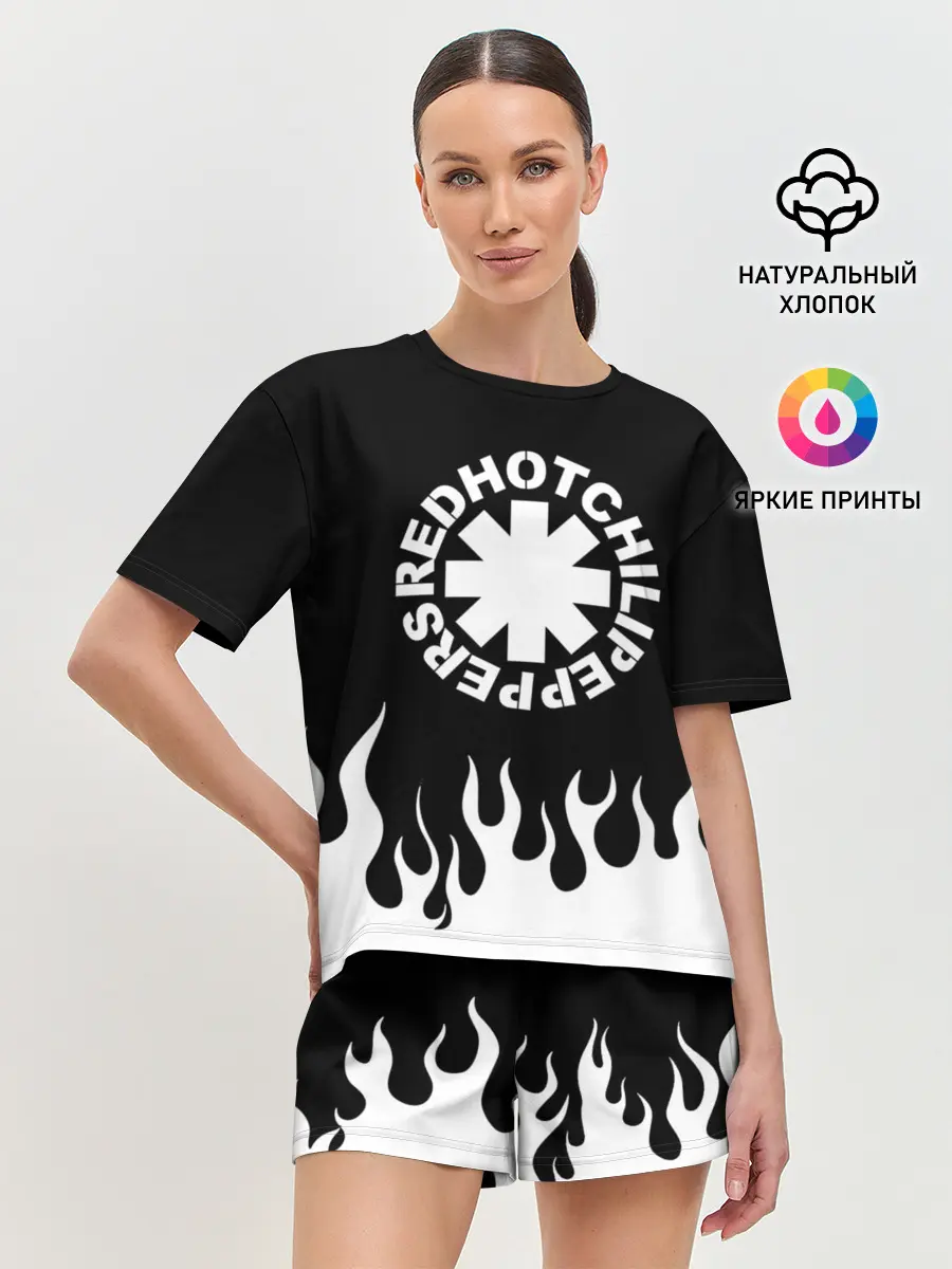 Женская пижама с шортами / Red Hot Chili Peppers