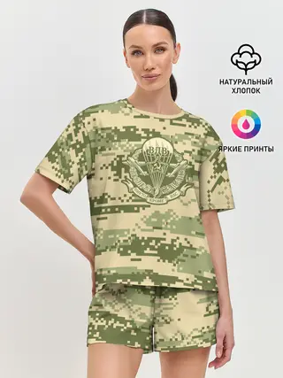 Женская пижама с шортами / ВДВ СССР