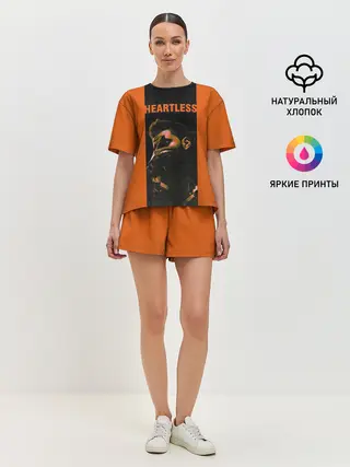 Женская пижама с шортами / HEARTLESS