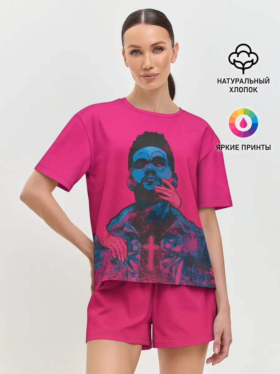 Женская пижама с шортами / The Weeknd