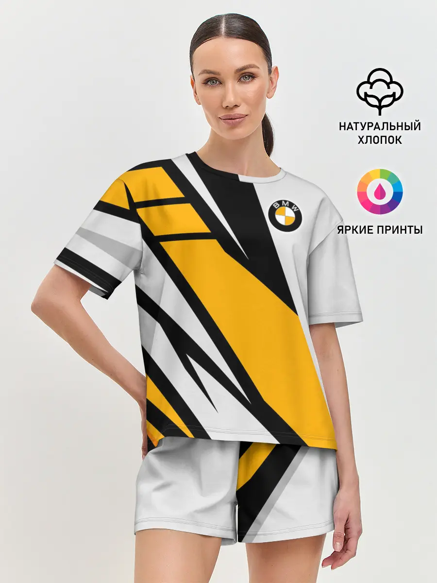 Женская пижама с шортами / BMW