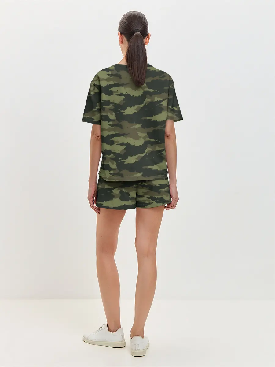 Женская пижама с шортами / Слава ВДВ!