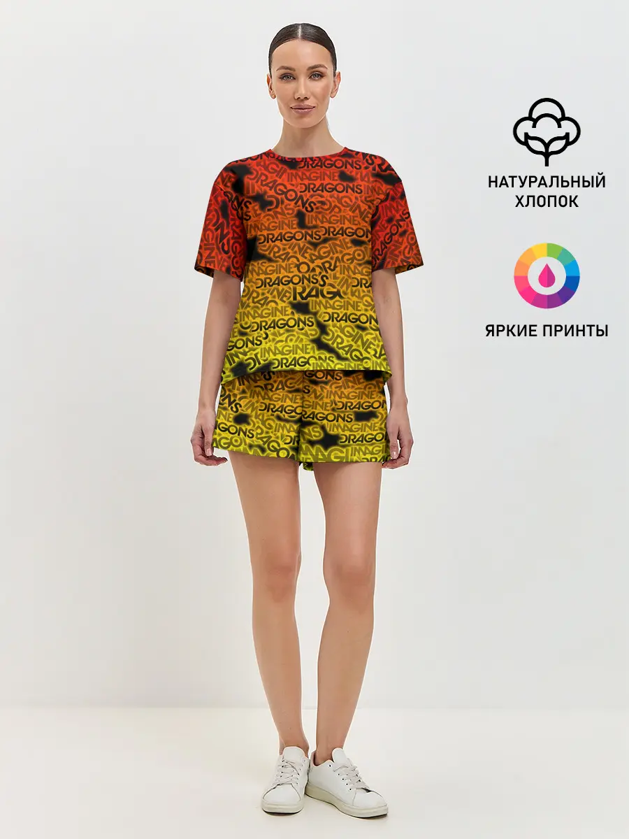 Женская пижама с шортами / Imagine Dragons
