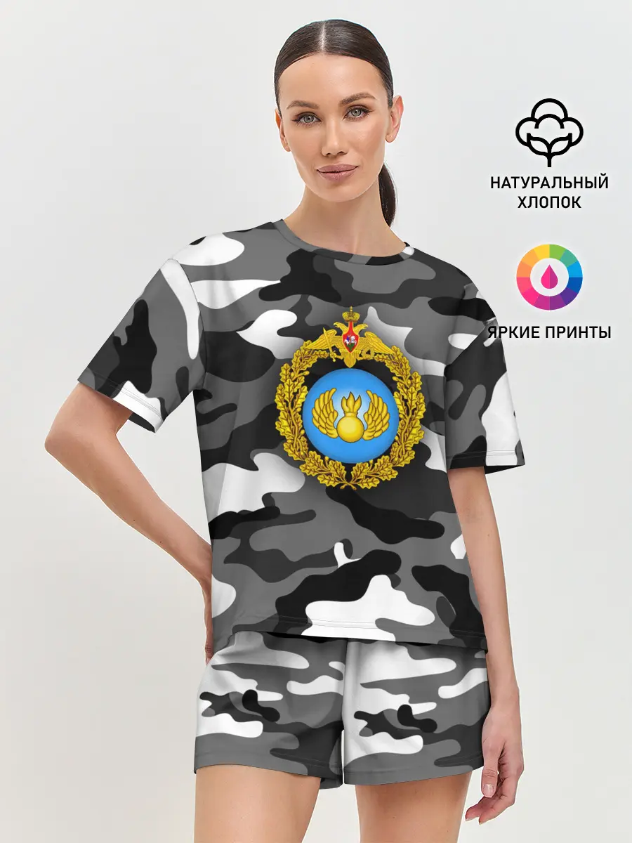 Женская пижама с шортами / ВДВ