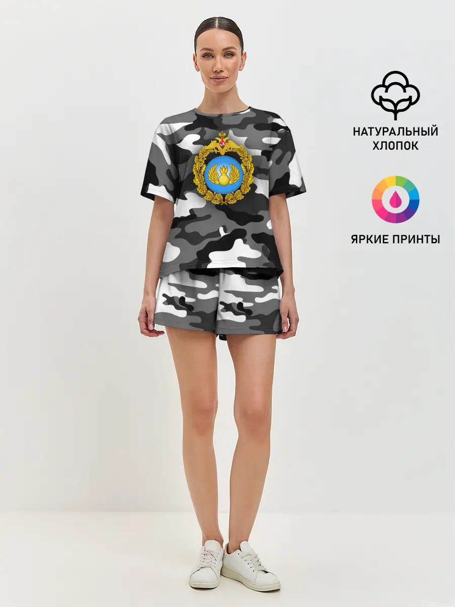 Женская пижама с шортами / ВДВ