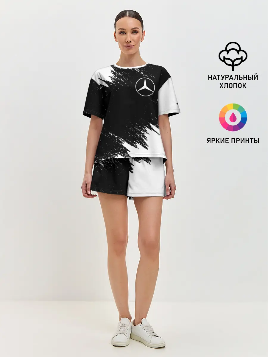 Женская пижама с шортами / MERCEDES | МЕРСЕДЕС
