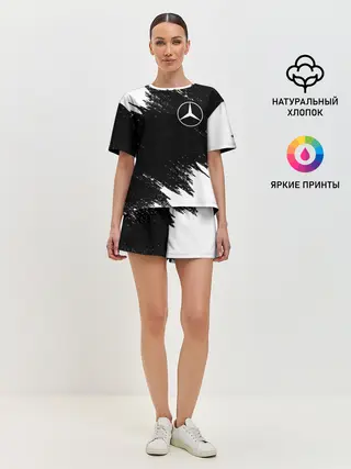 Женская пижама с шортами / MERCEDES | МЕРСЕДЕС