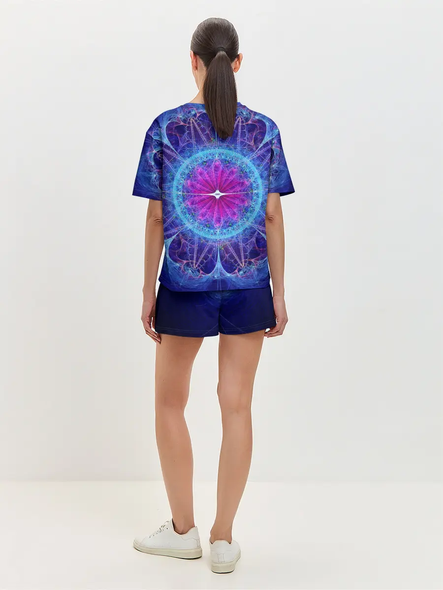 Женская пижама с шортами / Mandala 2