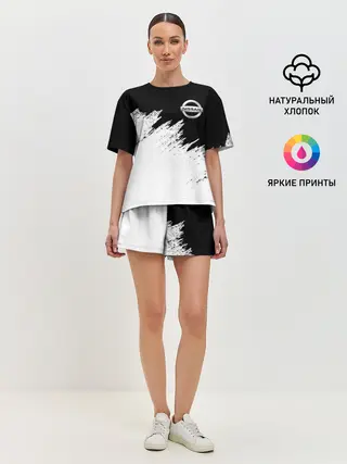 Женская пижама с шортами / NISSAN | НИССАН