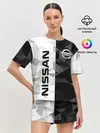 Женская пижама с шортами / NISSAN | НИССАН