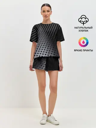 Женская пижама с шортами / Текстура.