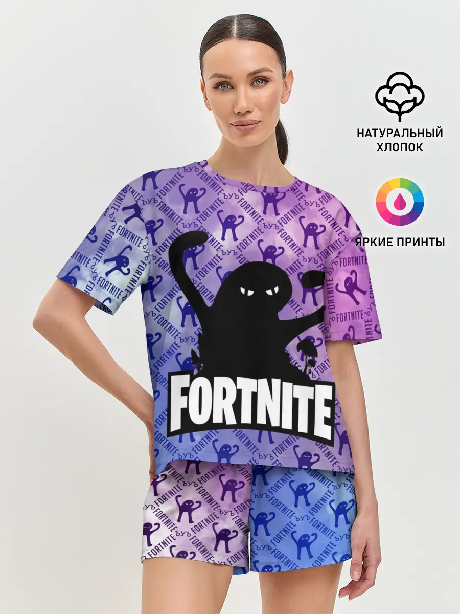 Женская пижама с шортами / ЪУЪ FORTNITE