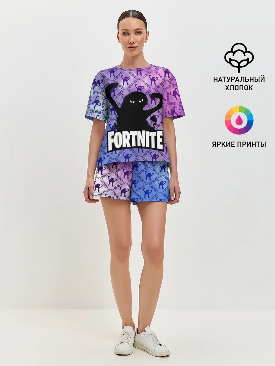Женская пижама с шортами / ЪУЪ FORTNITE