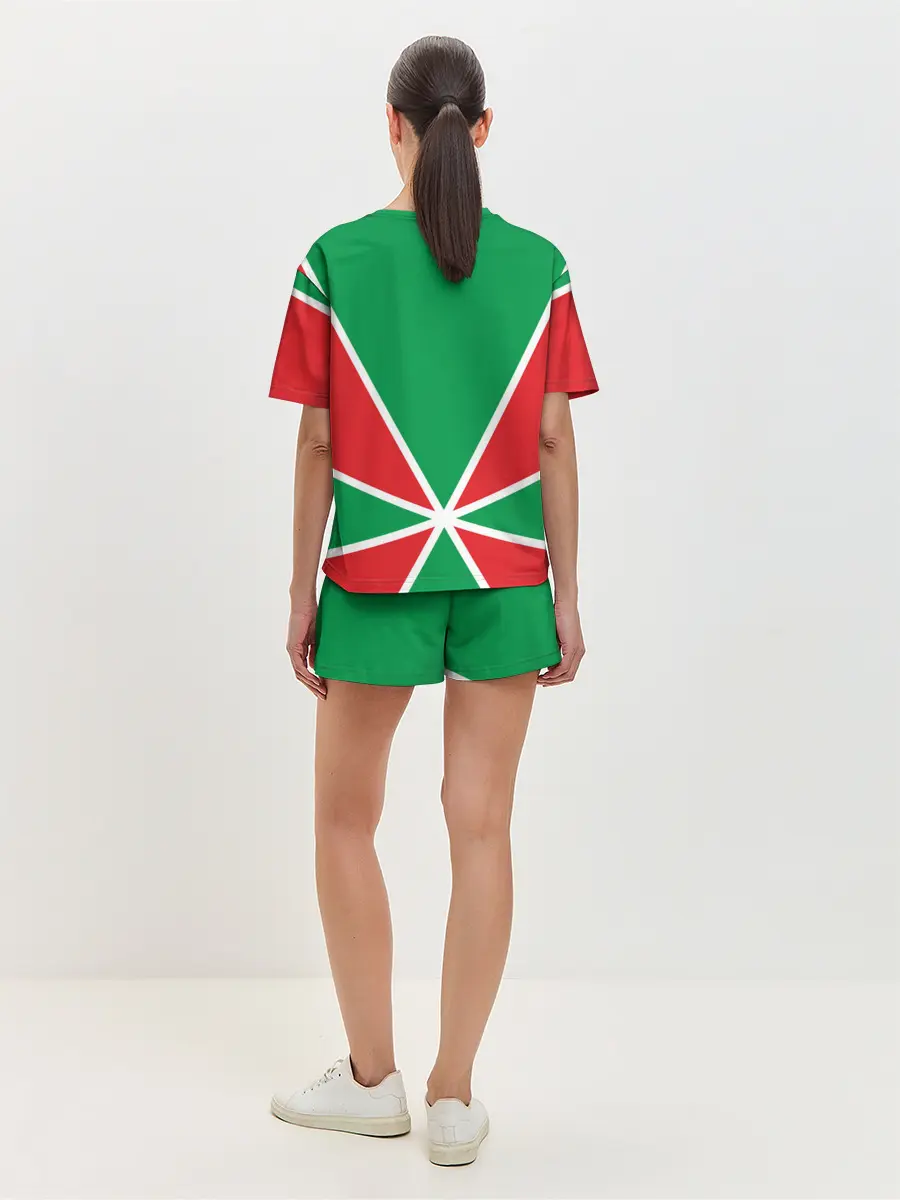 Женская пижама с шортами / Пограничные Войска