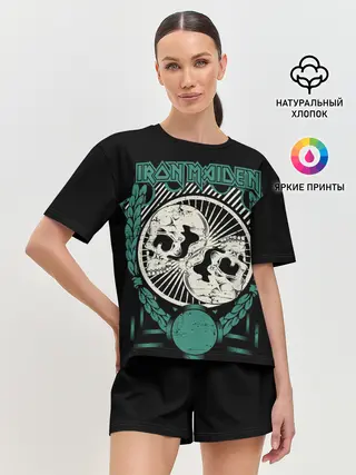 Женская пижама с шортами / Iron Maiden