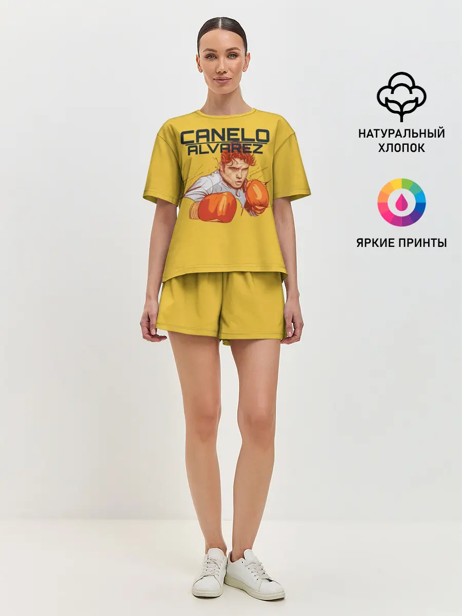 Женская пижама с шортами / Canelo Alvarez