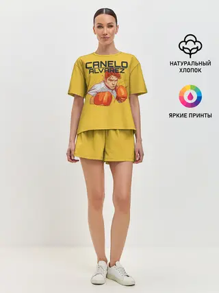 Женская пижама с шортами / Canelo Alvarez
