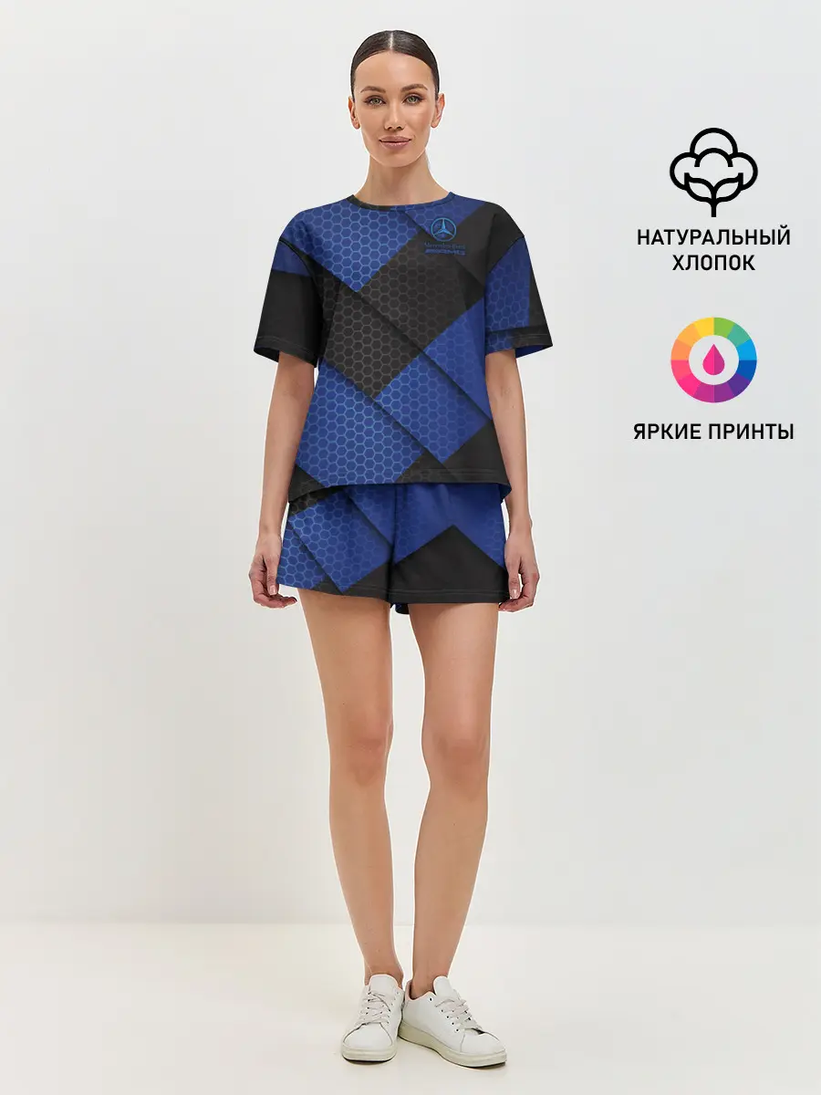 Женская пижама с шортами / Mercedes-AMG