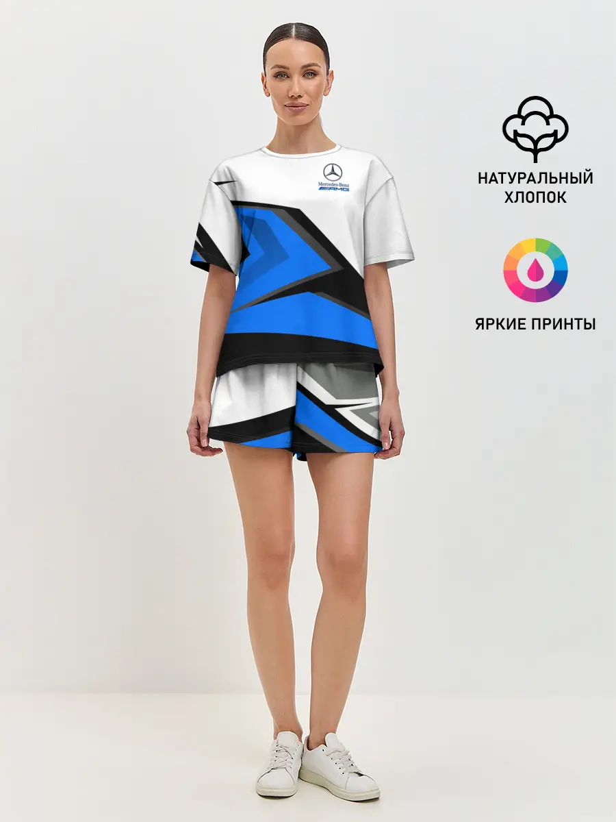Женская пижама с шортами / Mercedes-AMG